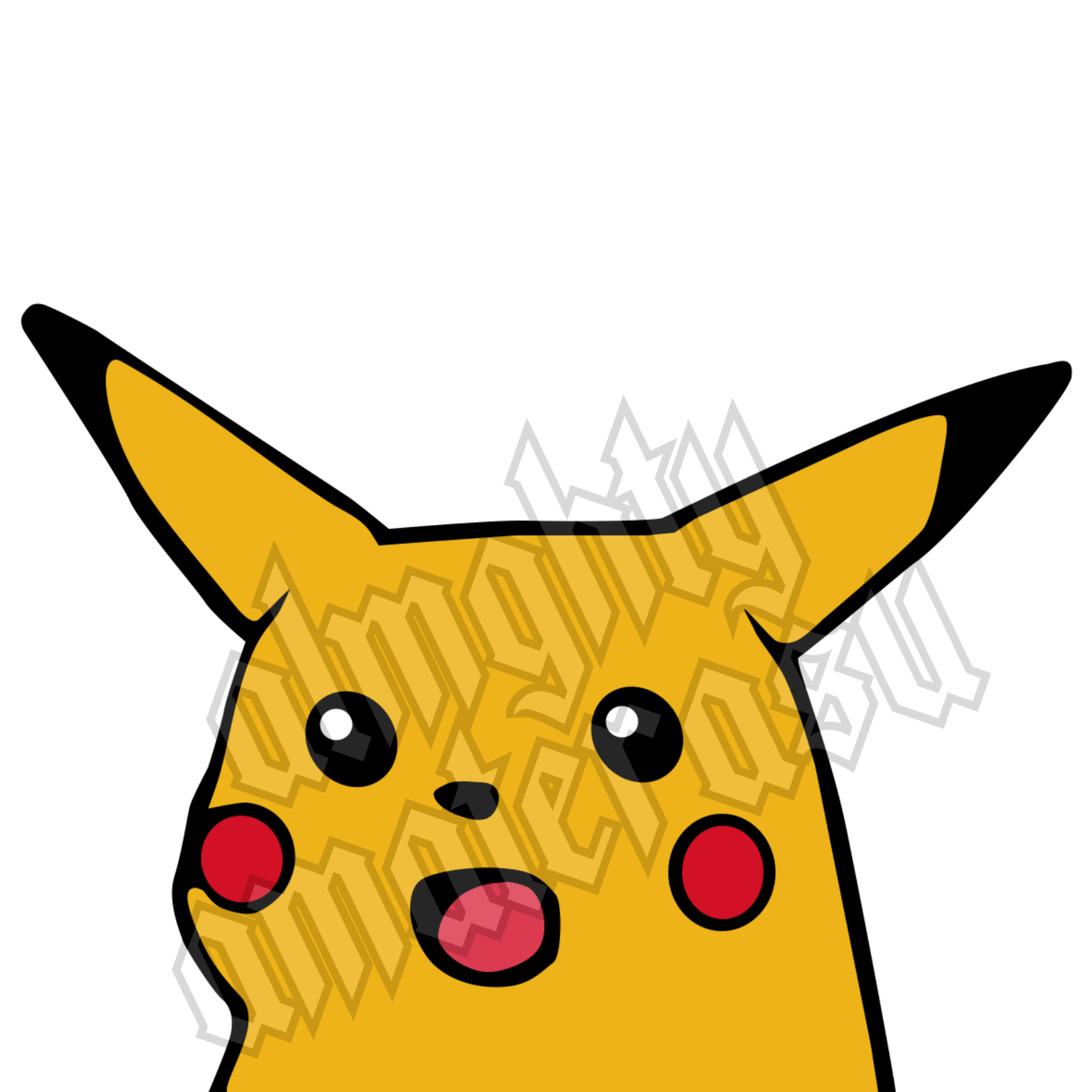 Mad Pikachu Face