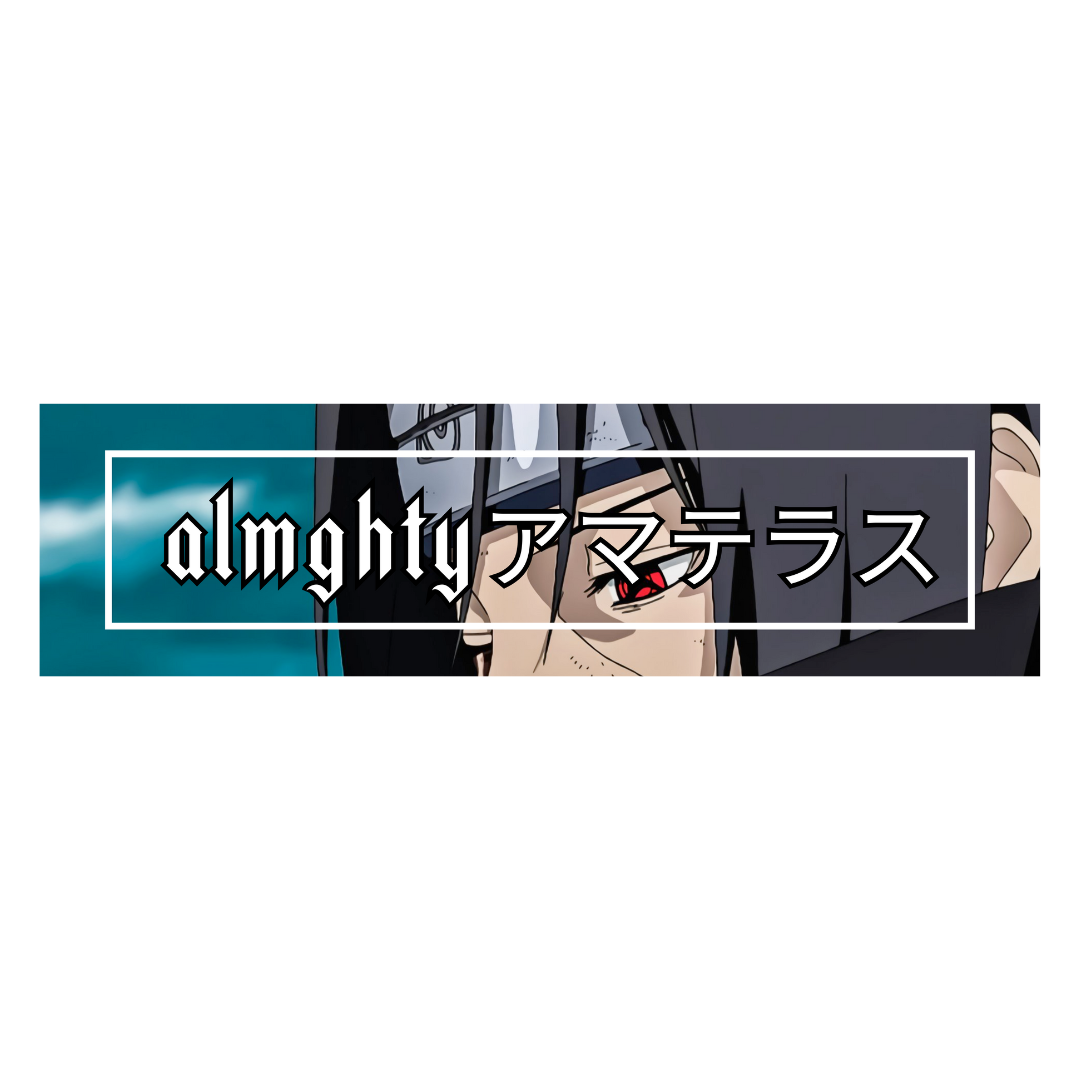 Almghty Rouge Ninja Slap Sticker
