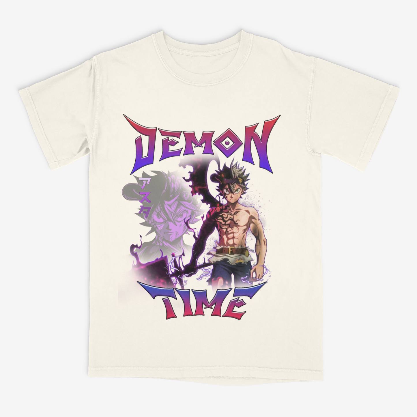 Demon Time Asta Vintage Relaxed Fit Tee